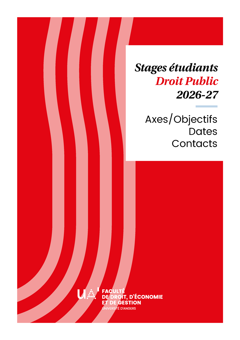 Livret de stage Droit public